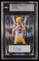 Jayden Daniels Signed 2024 Leaf Metal Autographed Pre-Production Proof Earth Pulsar #NNO #1/1 RC at PristineAuction.com