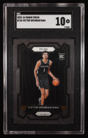 Victor Wembanyama 2023 Panini Prizm #136 RC (SGC 10) at PristineAuction.com