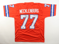Karl Mecklenburg Signed Jersey Inscribed "Orange Crush" (AWM) at PristineAuction.com