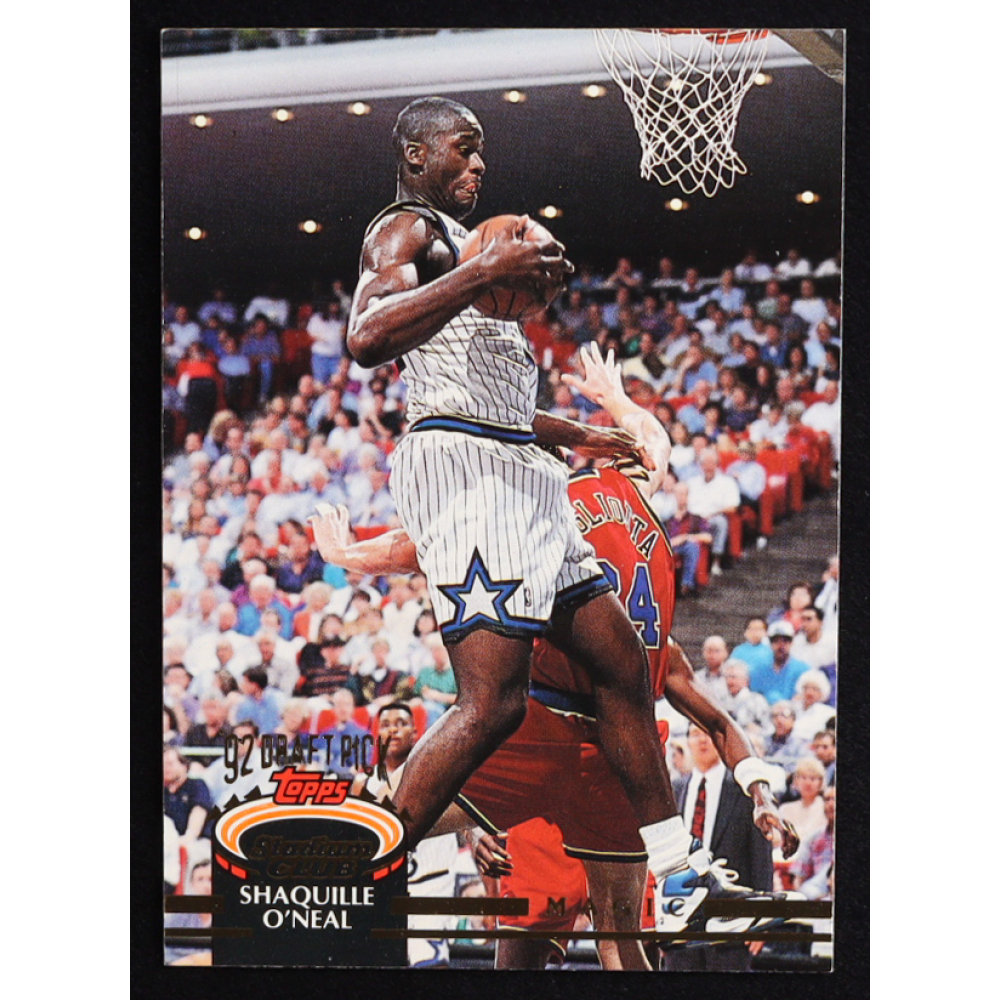 Shaquille O'Neal 1992-93 Stadium Club #247 RC at PristineAuction.com
