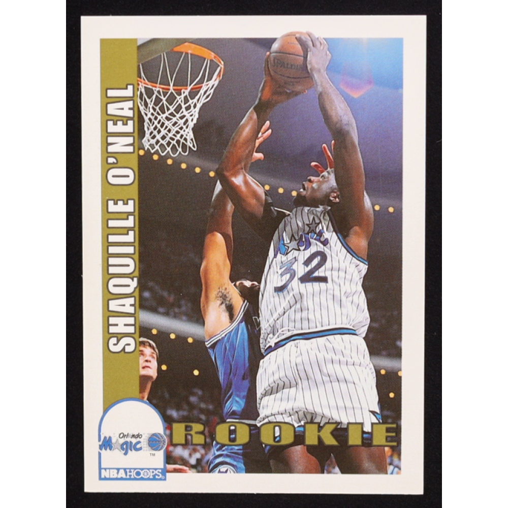 Shaquille O'Neal 1992-93 Hoops #442 RC at PristineAuction.com