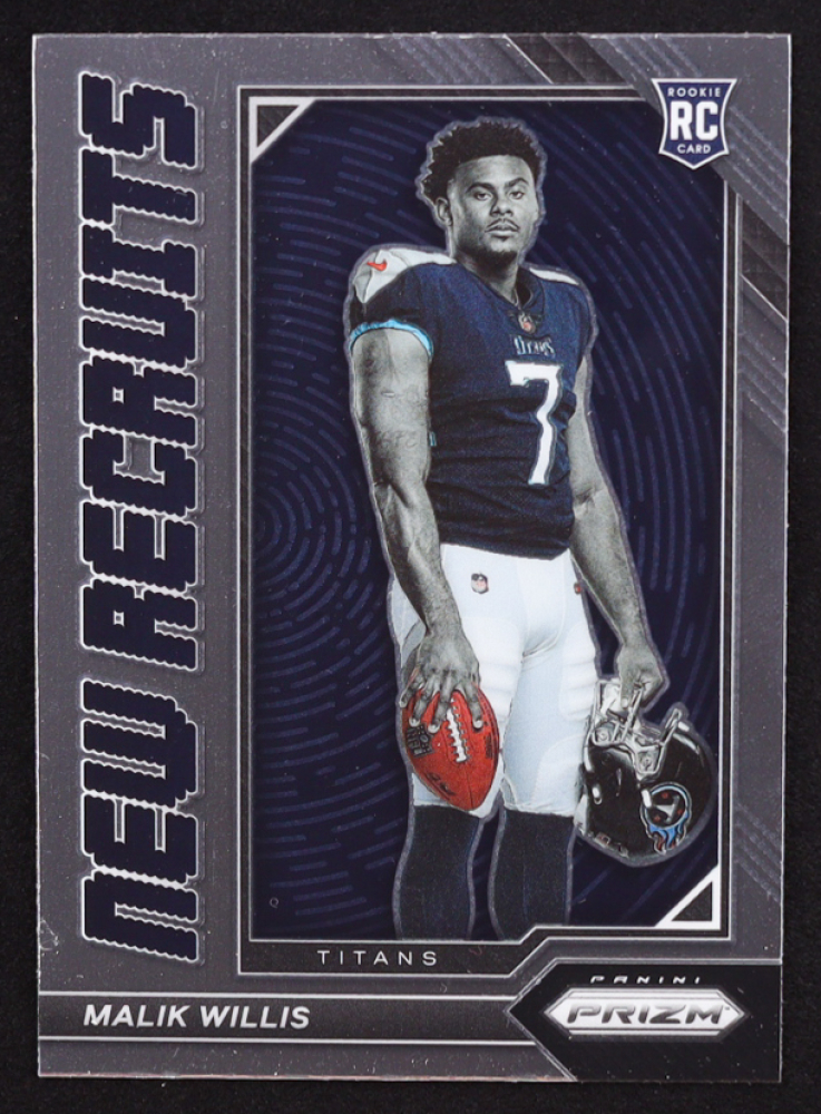 Malik Willis 2022 Panini Prizm New Recruits #NR3 RC