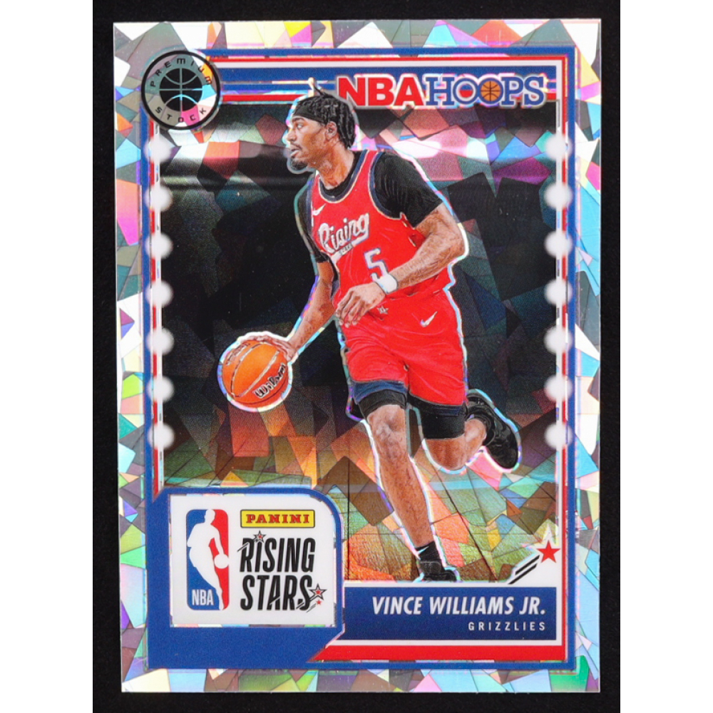 Vince Williams Jr. 2023-24 Hoops Premium Stock Ice Prizm #292 at PristineAuction.com
