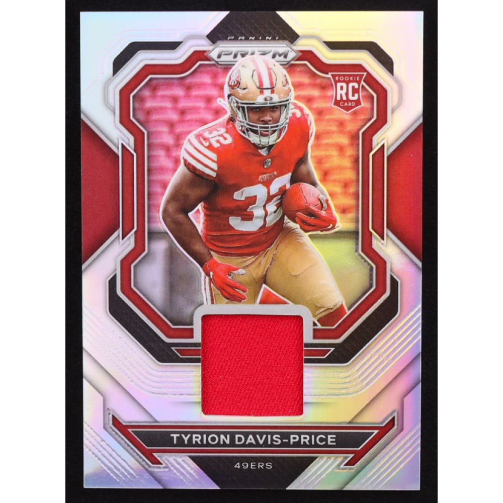Tyrion Davis-Price 2022 Panini Prizm Premier Jerseys #PJTDP RC at PristineAuction.com