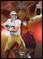 Riley Leonard 2024 Wild Card Auto Mania Star American Eagle Holo Gold #AMSRL RC #1/1 at PristineAuction.com