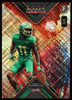 Troy Franklin 2024 Wild Card Auto Mania Circle American Eagle Crosshatch Gold #AMATTF RC #1/1 at PristineAuction.com