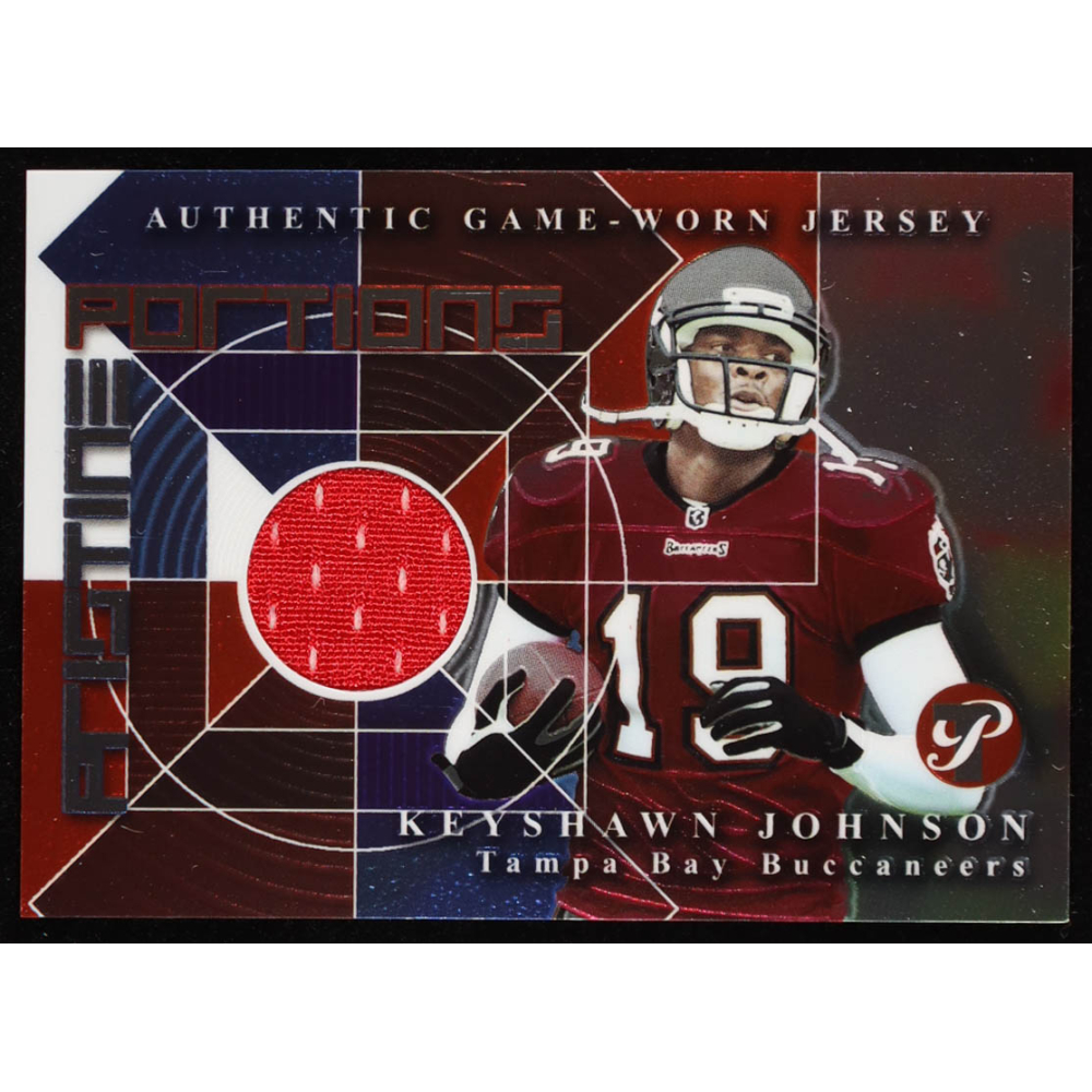 Keyshawn Johnson 2002 Topps Pristine Portions Jerseys #PPRKJ at PristineAuction.com