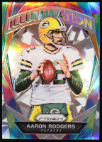 Aaron Rodgers 2017 Panini Prizm Illumination Prizms #4 at PristineAuction.com