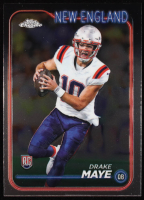 Drake Maye 2024 Topps Chrome #203 RC at PristineAuction.com