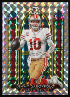 Jimmy Garoppolo 2020 Panini Mosaic Stained Glass #SG9 at PristineAuction.com