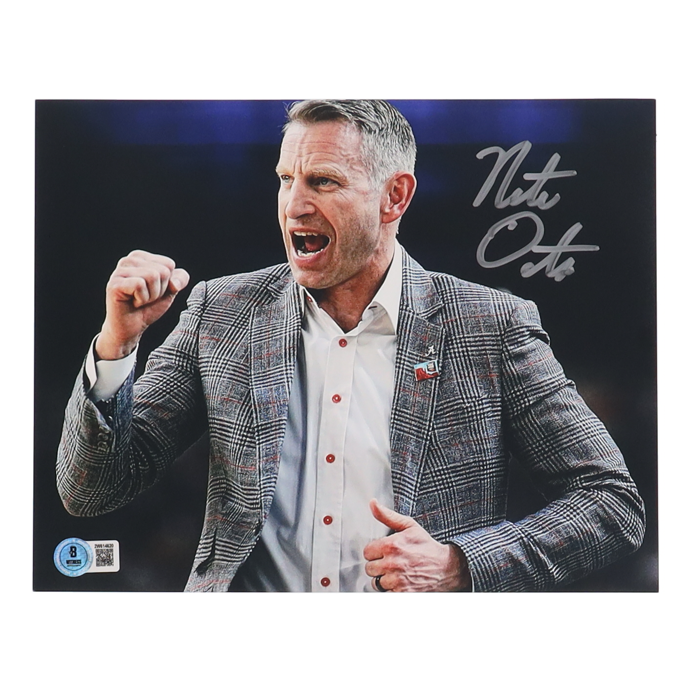 Nate Oats Signed Alabama Crimson Tide 8x10 Photo (Beckett) at PristineAuction.com Nate Oats Signed Alabama Crimson Tide 8x10 Photo (Beckett) at PristineAuction.com