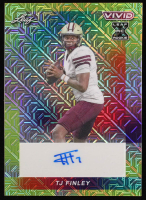 T. J. Finley 2024 Leaf Vivid Autographs Mojo Yellow #BATJF RC #1/10 at PristineAuction.com