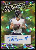 Tyson Bagent 2024 Leaf Vivid Dazzling Performers Autographs Crystal Yellow #DPTB3 #4/9 at PristineAuction.com