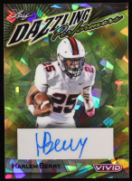 Harlem Berry 2024 Leaf Vivid Dazzling Performers Autographs Crystal Yellow #DPHB1 RC #8/9 at PristineAuction.com