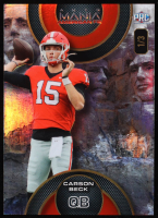Carson Beck 2024 Wild Card Auto Mania Circle Mount Rushmore Silver Holo #AMACCB RC #1/3 at PristineAuction.com