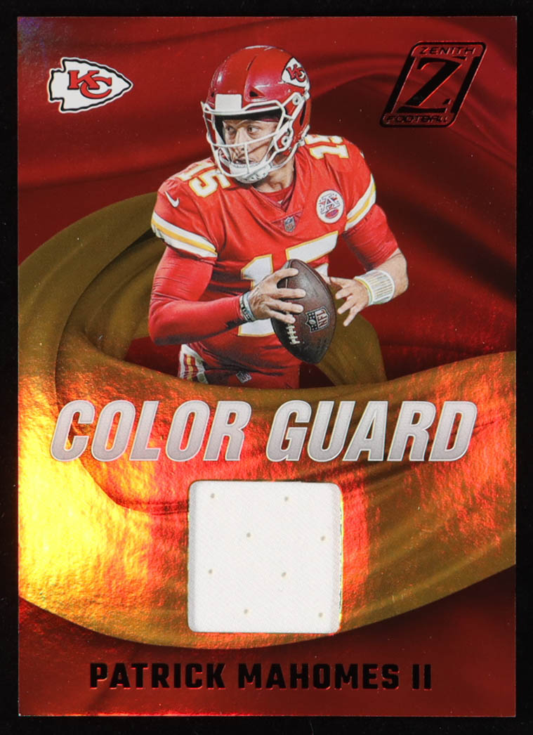 Patrick Mahomes II 2022 Zenith Color Guard Materials #2 at PristineAuction.com Patrick Mahomes II 2022 Zenith Color Guard Materials #2 at PristineAuction.com
