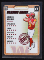 Jayden Daniels 2024 Donruss Optic Passing Grade #2 RC at PristineAuction.com