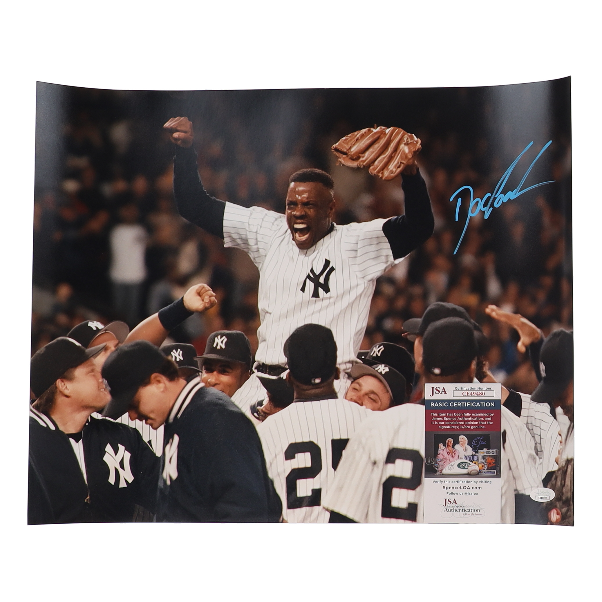 Dwight 'Doc' Gooden Signed Yankees 16x20 Photo (JSA) at PristineAuction.com Dwight 'Doc' Gooden Signed Yankees 16x20 Photo (JSA) at PristineAuction.com