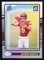 Jayden Daniels 2024 Donruss Optic Rated Rookie Holo #248 RC at PristineAuction.com