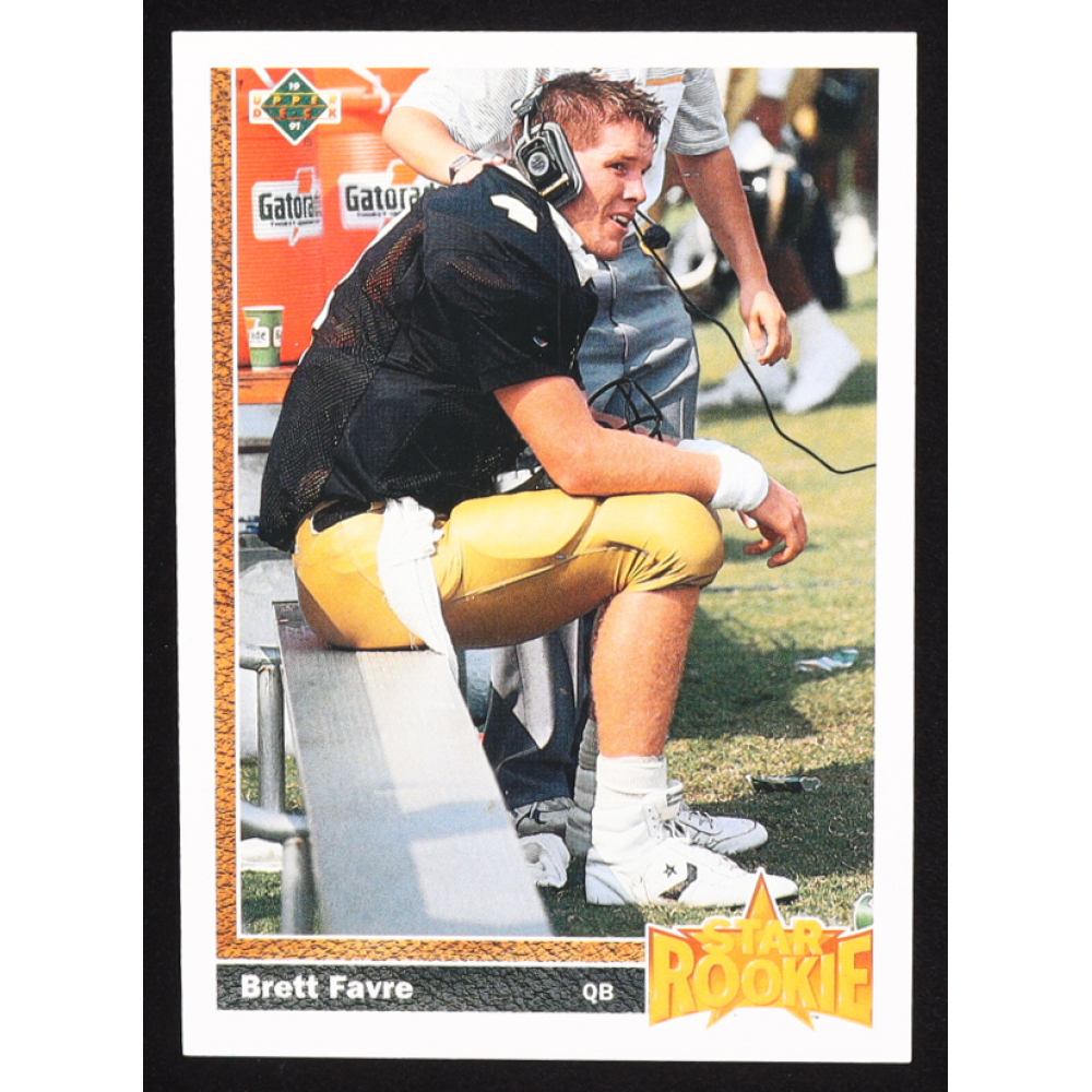 Brett Favre 1991 Upper Deck #13 RC at PristineAuction.com
