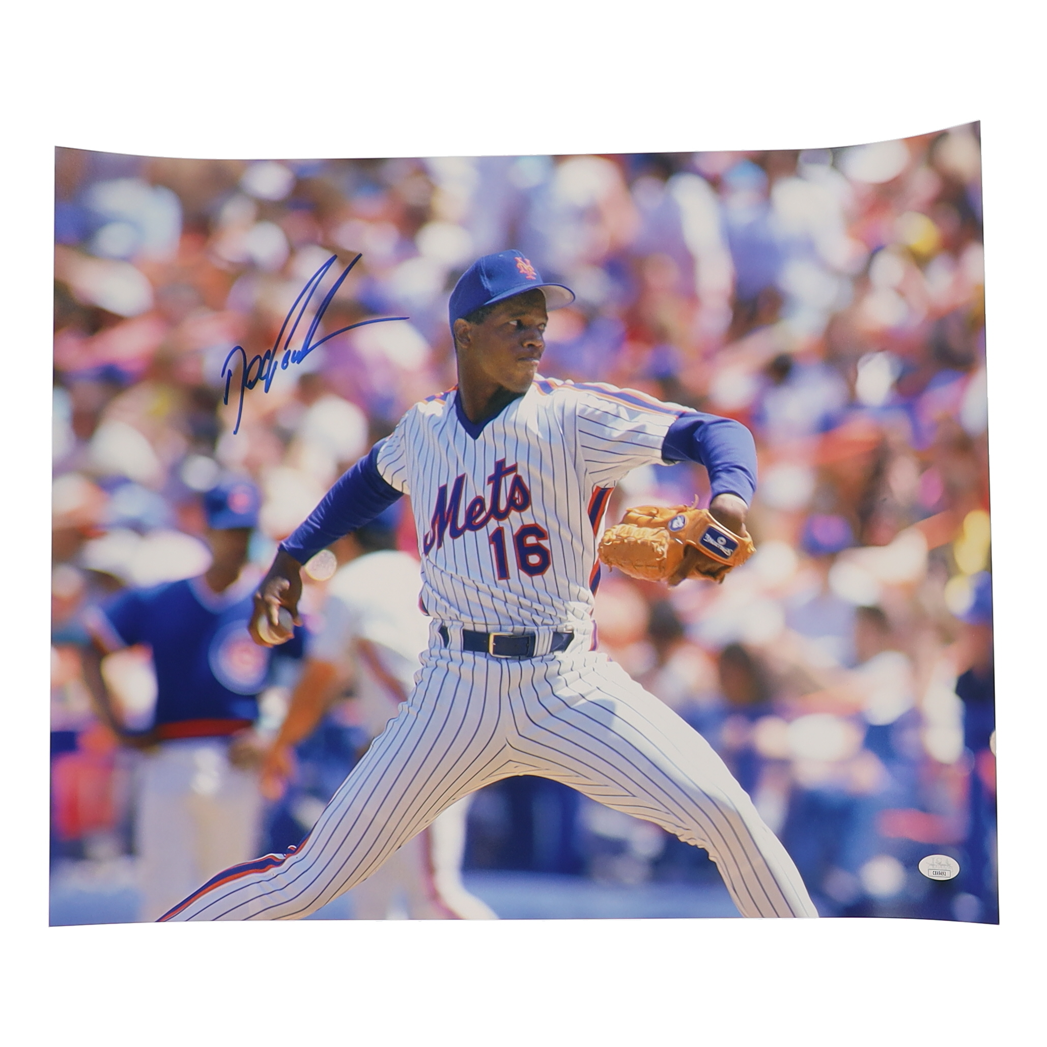 Dwight 'Doc' Gooden Signed Mets 16x20 Photo (JSA) at PristineAuction.com Dwight 'Doc' Gooden Signed Mets 16x20 Photo (JSA) at PristineAuction.com