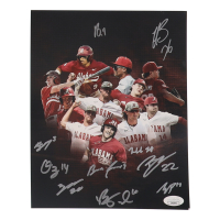 Alabama Crimson Tide 11x14 Photo Team-Signed by (10) with Kade Snell, Bryce Fowler, Will Hodo, Will Plattner (JSA) at PristineAuction.com