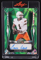 Cameron Ward 2025 Leaf Metal Autograph Green #MA-CW1 RC #21/25 at PristineAuction.com