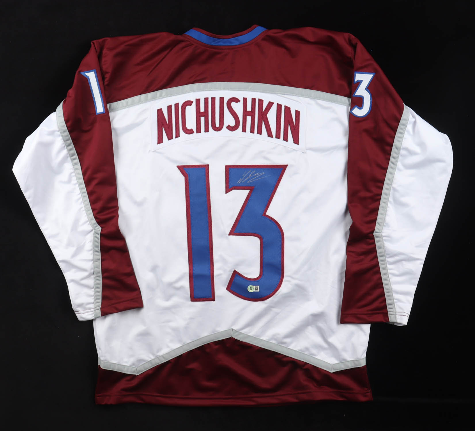 Valeri Nichushkin Signed Jersey (Beckett) at PristineAuction.com Valeri Nichushkin Signed Jersey (Beckett) at PristineAuction.com