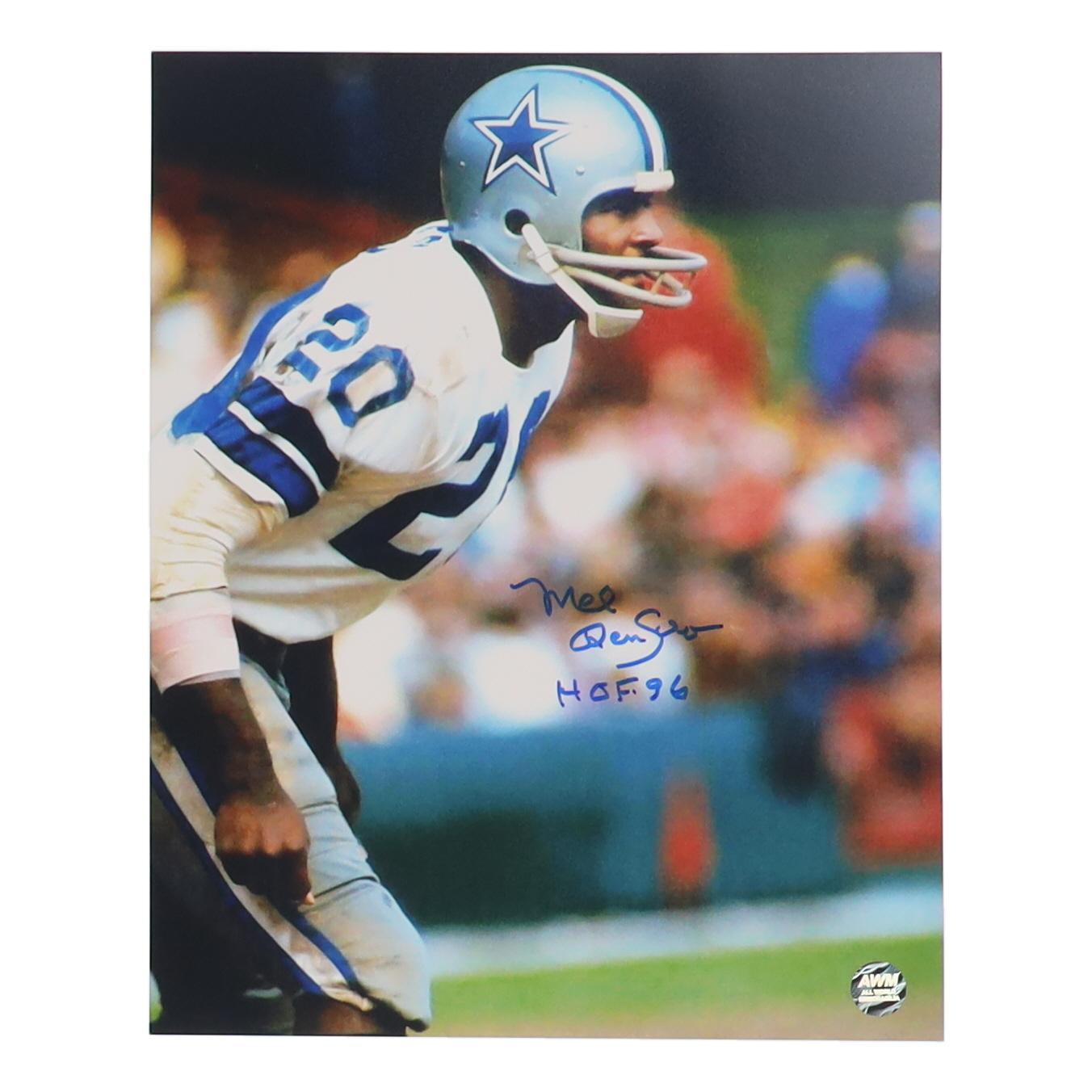 Mel Renfro Signed Cowboys 8x10 Photo Inscribed "HOF 96" (AWM) at PristineAuction.com Mel Renfro Signed Cowboys 8x10 Photo Inscribed "HOF 96" (AWM) at PristineAuction.com