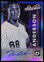 Tim Anderson 2017 Donruss Optic Studio Signatures Blue #25 #07/50 at PristineAuction.com