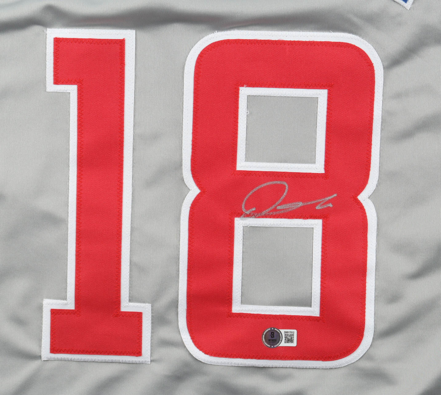 Shota Imanaga Signed Jersey (Beckett) at PristineAuction.com Shota Imanaga Signed Jersey (Beckett) at PristineAuction.com