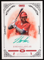Jordan Lawlar 2022 Onyx Vintage Autographs Green Ink #VAJL RC at PristineAuction.com