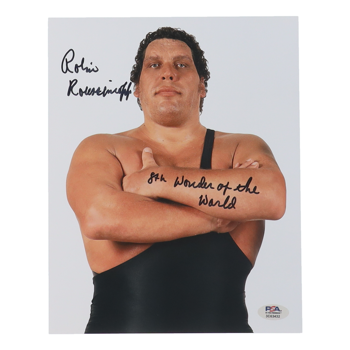 Robin Roussimoff Signed