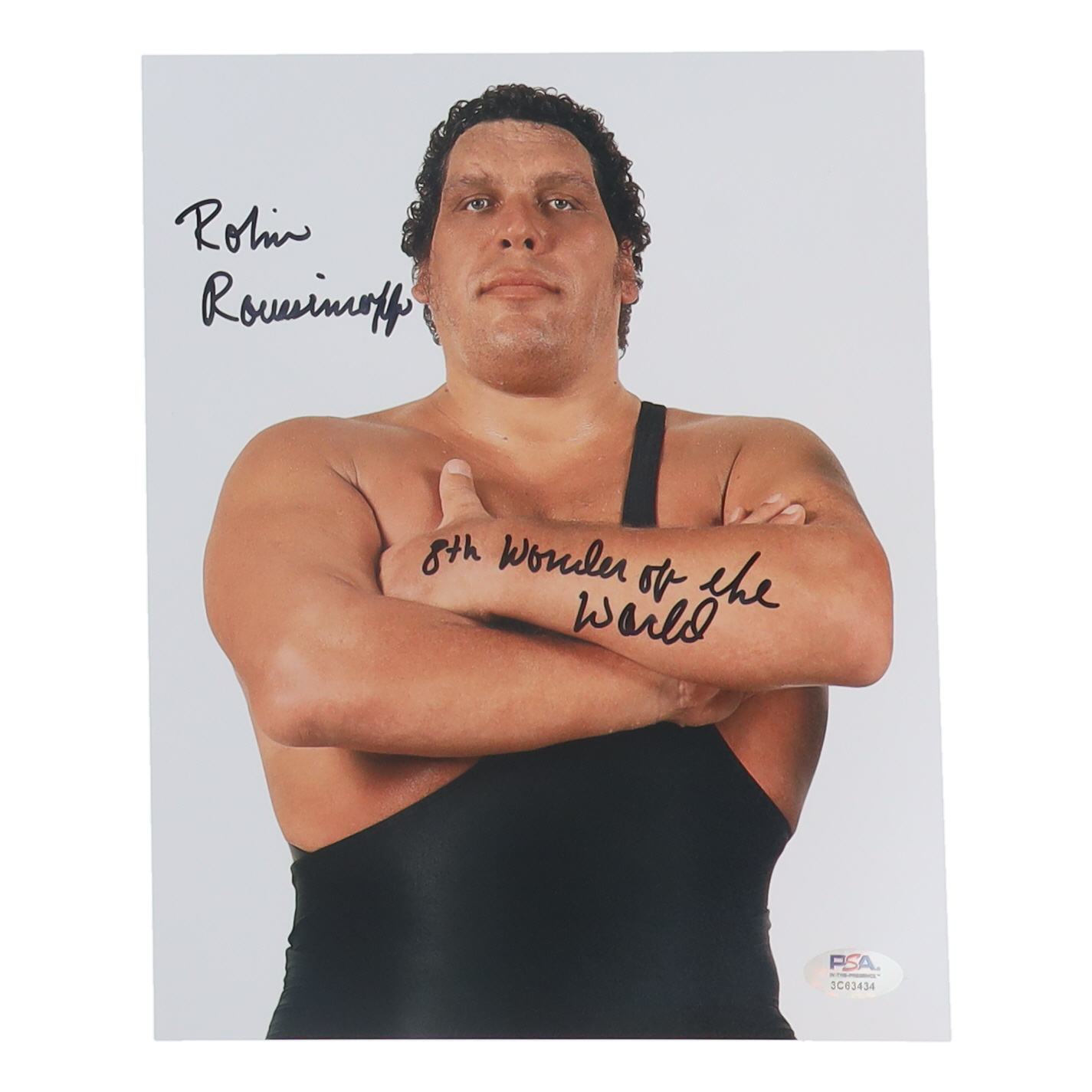 Robin Roussimoff Signed