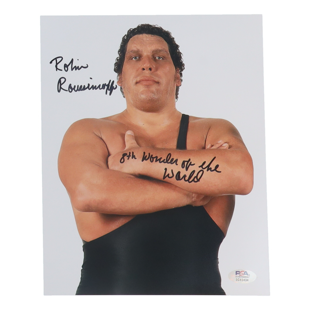 Robin Roussimoff Signed 