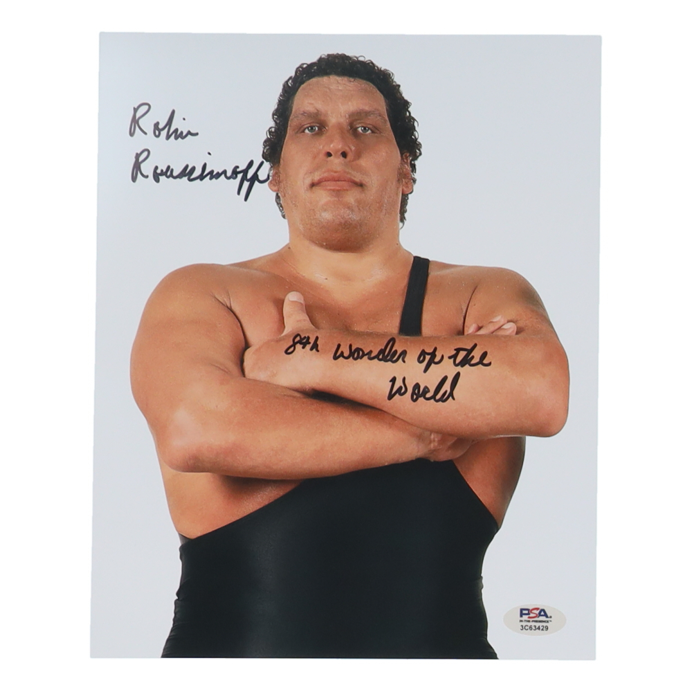 Robin Roussimoff Signed