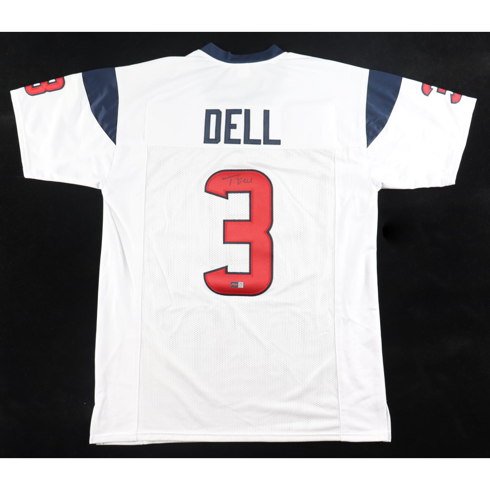 Tank Dell Signed Jersey (PIA) at PristineAuction.com