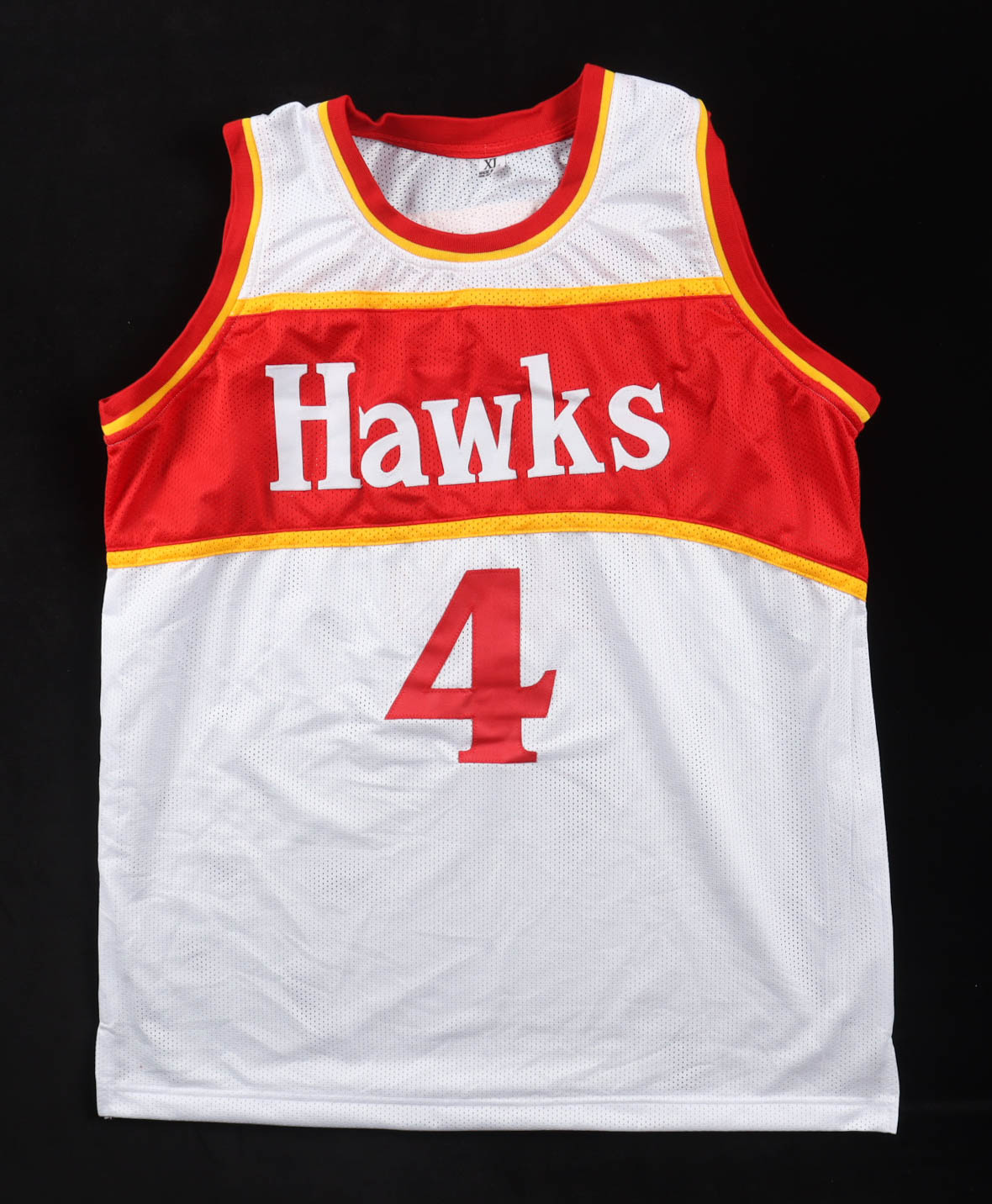 Spud Webb Signed Jersey (AWM) at PristineAuction.com Spud Webb Signed Jersey (AWM) at PristineAuction.com