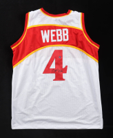 Spud Webb Signed Jersey (AWM) at PristineAuction.com