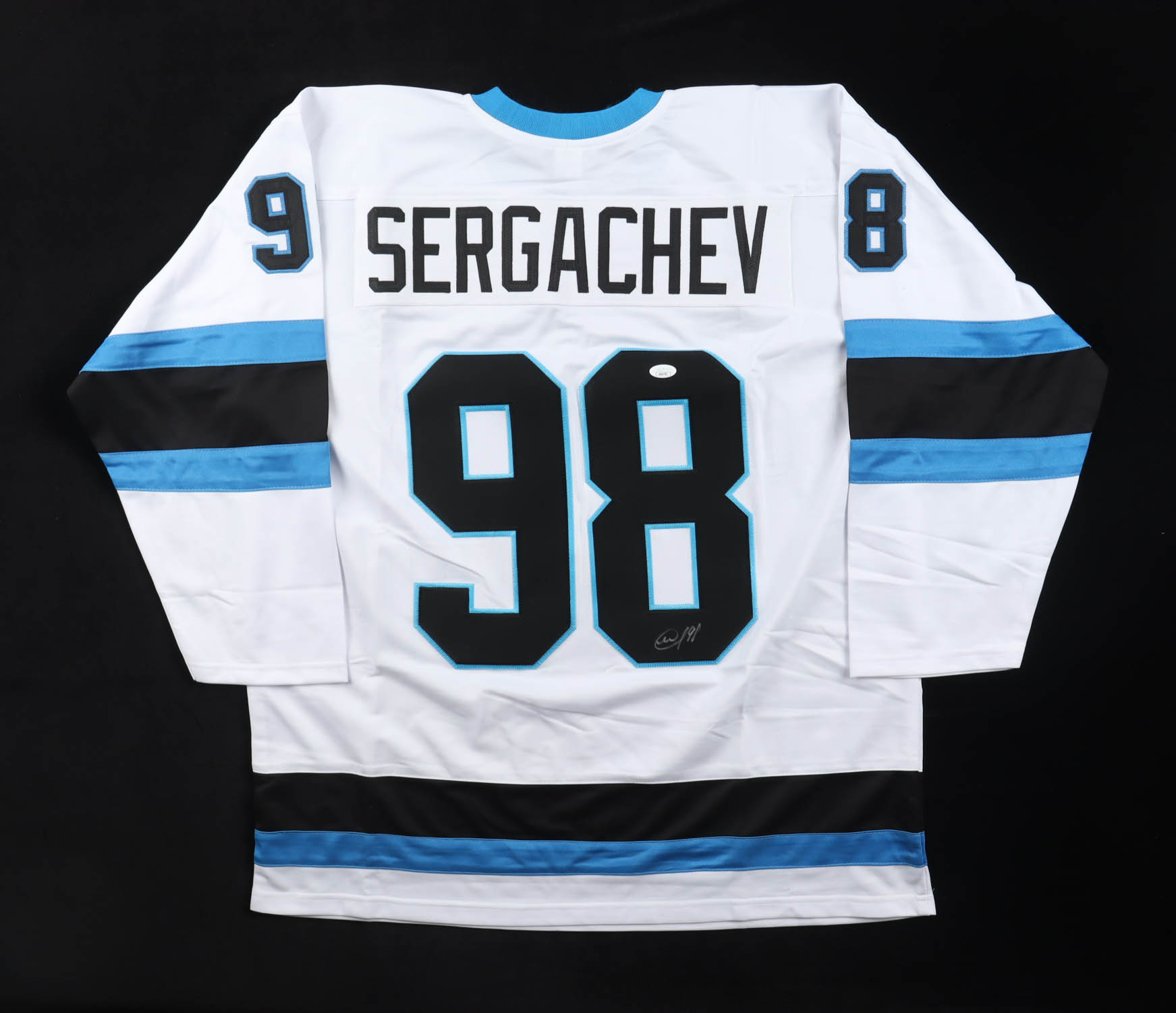 Mikhail Sergachev Signed Jersey (JSA) at PristineAuction.com Mikhail Sergachev Signed Jersey (JSA) at PristineAuction.com
