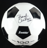 Brandi Chastain Signed Franklin Soccer Ball Inscribed "6 USA" (Schwartz) at PristineAuction.com