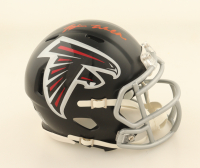 Jalon Walker Signed Falcons Speed Mini Helmet (Beckett) at PristineAuction.com
