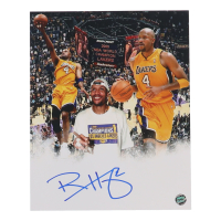 Ron Harper Signed Lakers 8x10 Photo (AWM) at PristineAuction.com