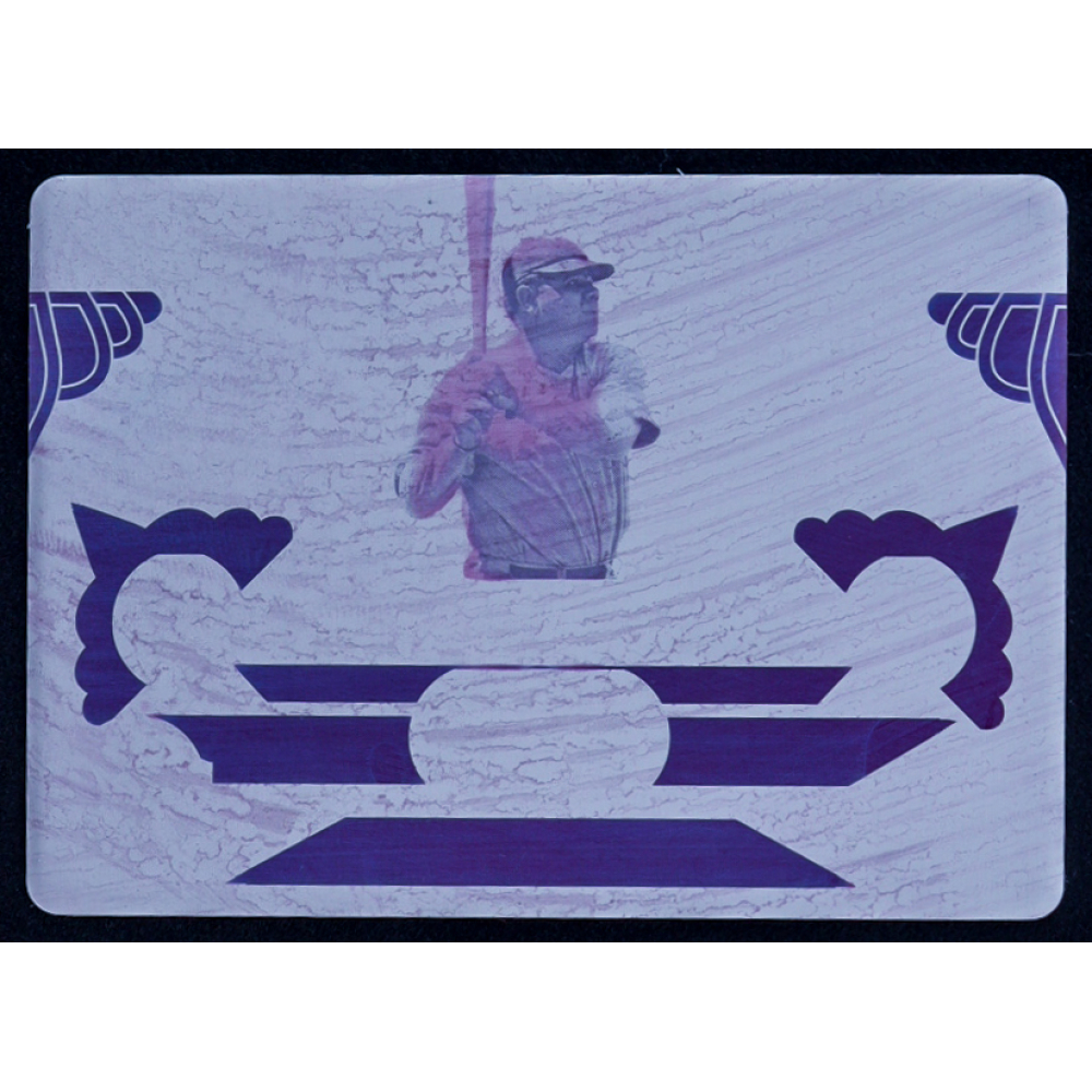Babe Ruth 2023 Leaf Bronx Legacy The Sultan Of Swatch Printing Plate Magenta #TSS-1 #1/1 at PristineAuction.com