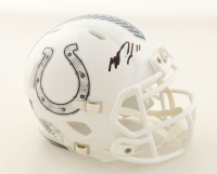 Michael Pittman Jr. Signed Colts Salute To Service Alternate Speed Mini Helmet (Beckett) at PristineAuction.com