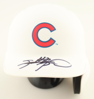 Sammy Sosa Signed Cubs Matte White Mini Batting Helmet (Schwartz) at PristineAuction.com