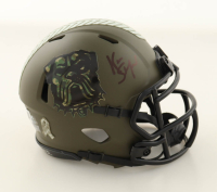 Kevin Stefanski Signed Browns Salute To Service Alternate Speed Mini Helmet (Beckett) at PristineAuction.com