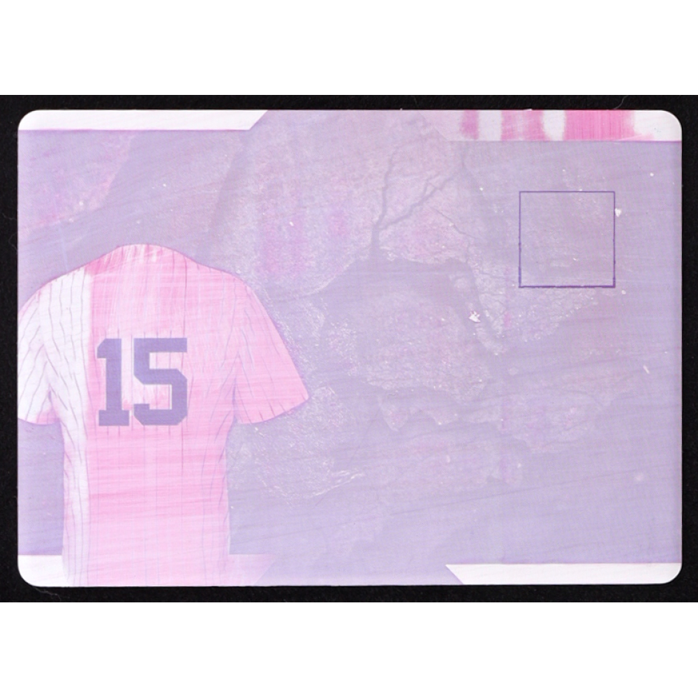 Thurman Munson 2023 Leaf Bronx Legacy Retired Numbers Printing Plate Magenta #RN-15 #1/1 at PristineAuction.com