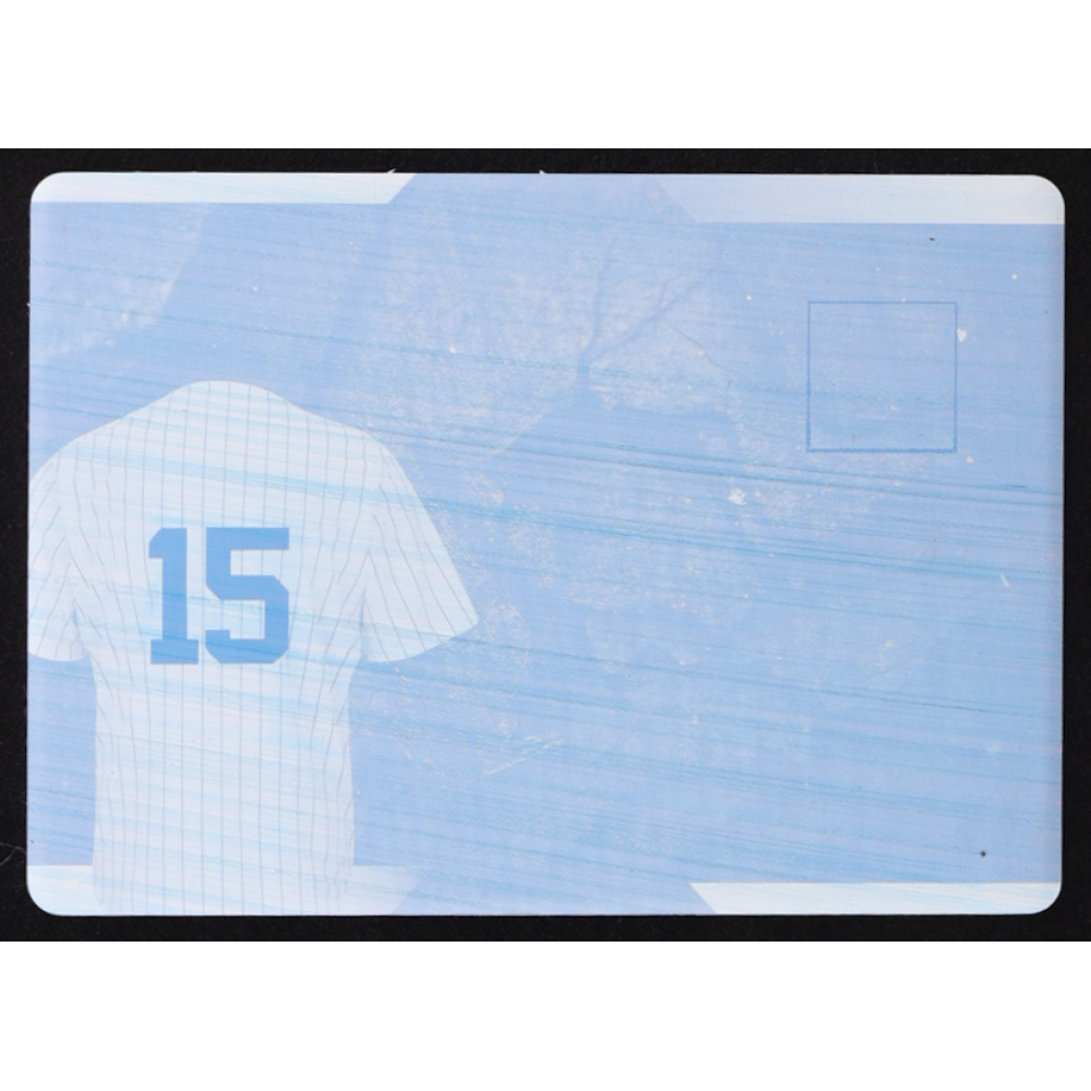 Thurman Munson 2023 Leaf Bronx Legacy Retired Numbers Printing Plate Cyan #RN-15 #1/1 at PristineAuction.com