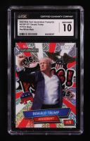 Donald Trump 2024 Wild Card Alumination POTUS! Black Red and White Mojo #ACBPDT1 #4/8 (CGC 10) at PristineAuction.com